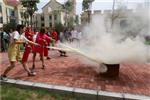 淄博市实验幼儿园组织消防安全专题培训